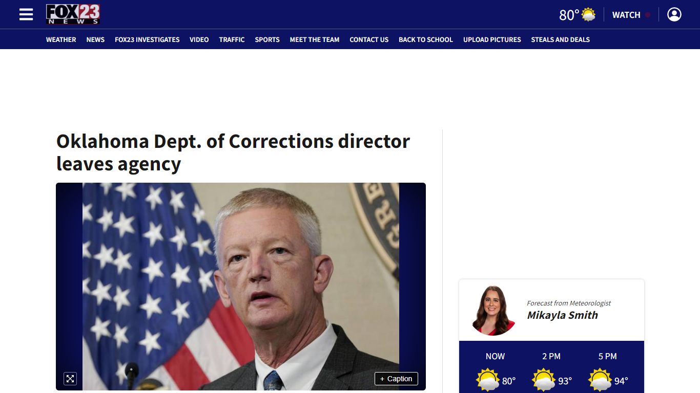 Oklahoma Dept. of Corrections director leaves agency